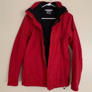 Red Columbia Ski Jacket